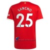Virallinen Fanipaita Manchester United Jadon Sancho 25 Kotipelipaita 2021-22 - Miesten